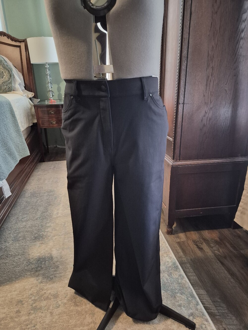 Lululemon Easy Five Wide-Leg Black Women's Trousers